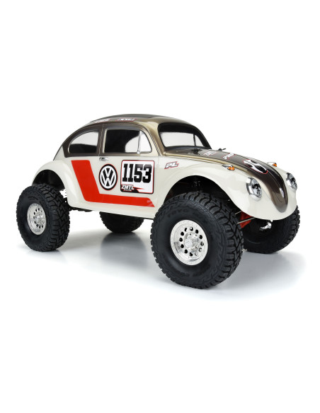 1-10 Volkswagen Beetle Clear Body 12.3" (313mm) Wheelbase Crawlers