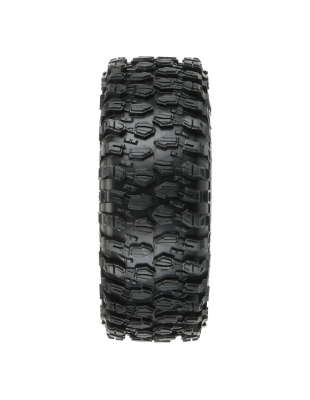 1-10 Hyrax G8 F-R 1.9" Crawler Tires Mounted 12mm Black Impulse (2)