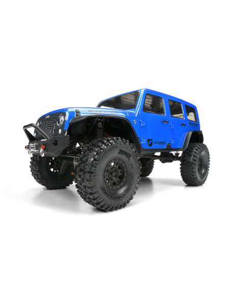 1-10 Hyrax G8 F-R 1.9" Crawler Tires Mounted 12mm Black Impulse (2)
