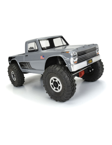 1-10 1967 Ford F-100 Clear Body 12.3" (313mm)...