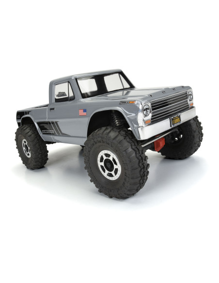 1-10 1967 Ford F-100 Clear Body 12.3" (313mm) Wheelbase Crawlers