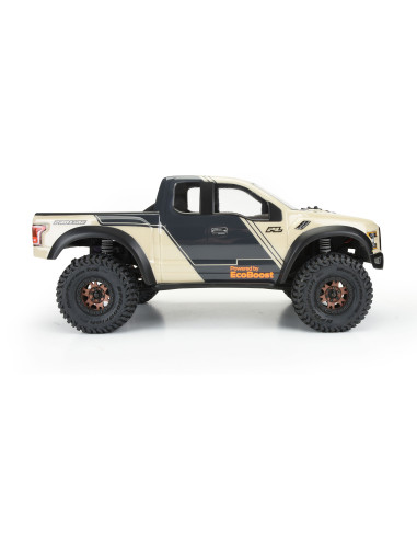 1-10 2017 Ford F-150 Raptor Clear Body 12.3"...