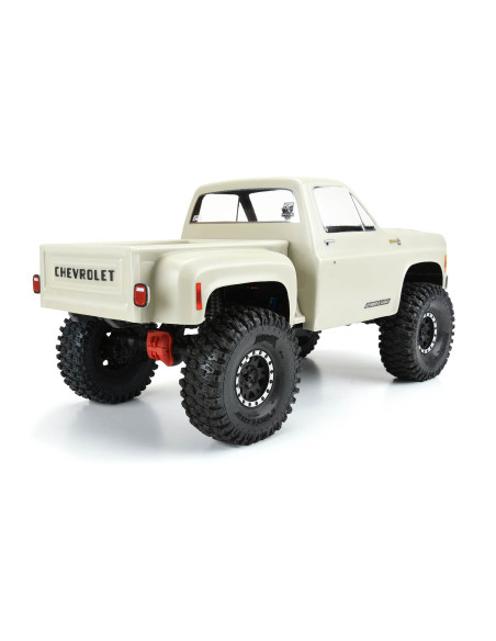 1-10 1978 Chevy K-10 Clear Body 12.3" (313mm) Wheelbase Crawlers