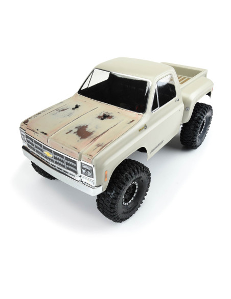 1-10 1978 Chevy K-10 Clear Body 12.3" (313mm) Wheelbase Crawlers