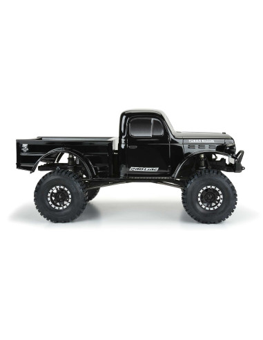 1-10 1946 Dodge Power Wagon Black Body 12.3"...