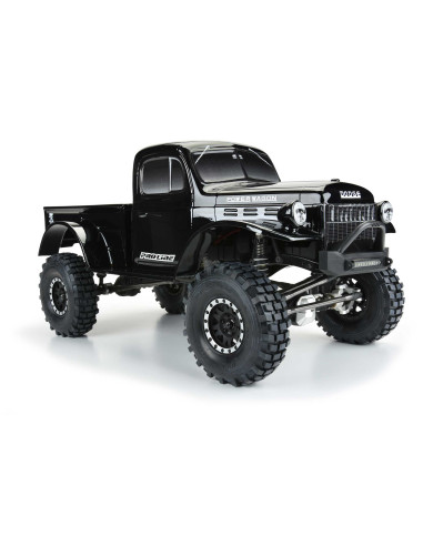 1-10 1946 Dodge Power Wagon Black Body 12.3"...