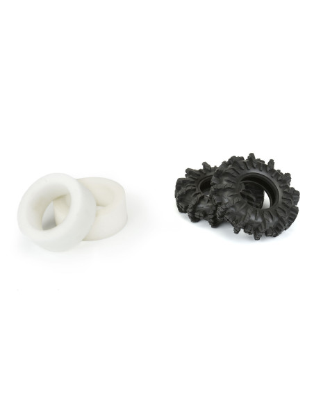 1-10 Interco Black Mamba Front-Rear 2.6" Mud Truck Tires (2)