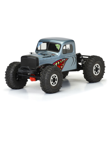 1-10 Comp Wagon Cab-Only Clear Body 12.3" (313mm) Wheelbase Crawlers