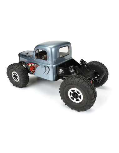 1-10 Comp Wagon Cab-Only Clear Body 12.3"...