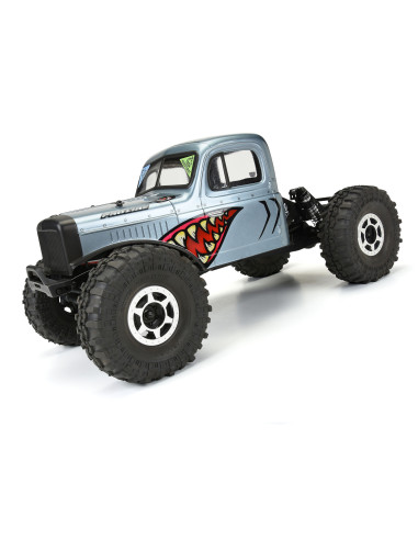 1-10 Comp Wagon Cab-Only Clear Body 12.3"...