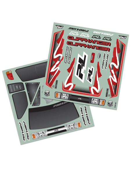 1-10 Cliffhanger HP Tough-Color Gray Body 12.3” (313mm) WB Crawlers