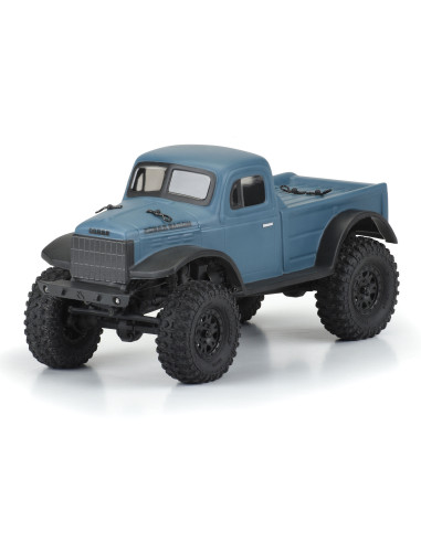 1-24 1946 Dodge Power Wagon Clear Body: SCX24 JLU