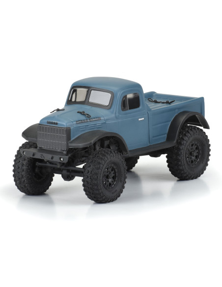 1-24 1946 Dodge Power Wagon Clear Body: SCX24 JLU