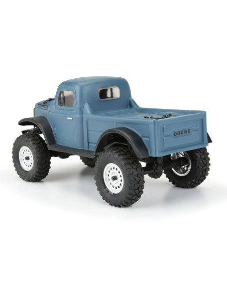1-24 1946 Dodge Power Wagon Clear Body: SCX24 JLU