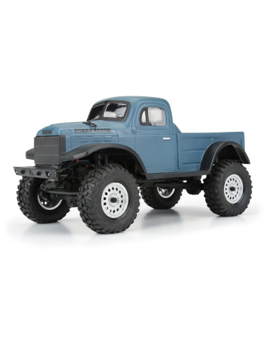1-24 1946 Dodge Power Wagon Clear Body: SCX24 JLU