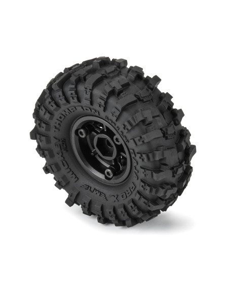 1-24 Mickey Thompson Baja Pro X F-R 1.0" MTD 7mm Black Holcomb (4)