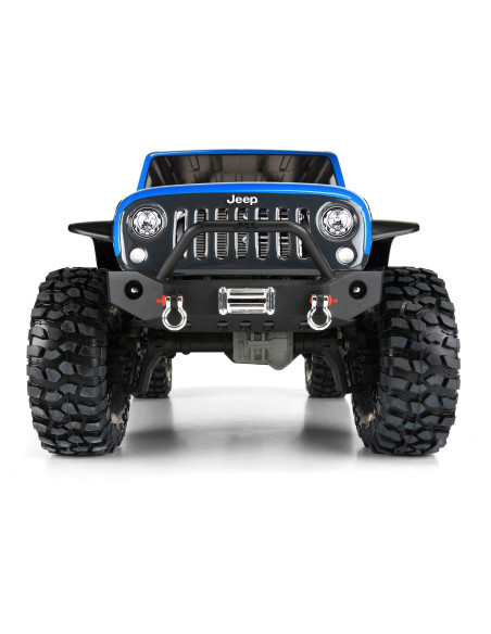 1-10 Jeep Wrangler Unlimited Rubicon Clr Body 12.8" WB TRX-4