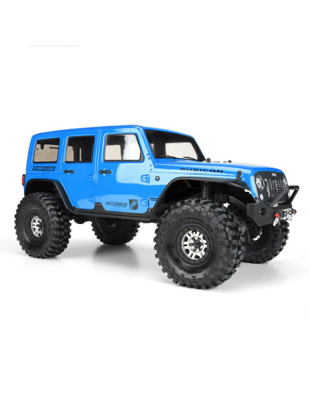 1-10 Jeep Wrangler Unlimited Rubicon Clr Body 12.8" WB TRX-4