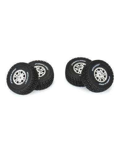 1-16 Mirage TT F-R Tires MTD 12mm Silver...