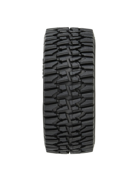 1-16 Mirage TT F-R Tires MTD 12mm Silver Impulse (4): Mojave Grom
