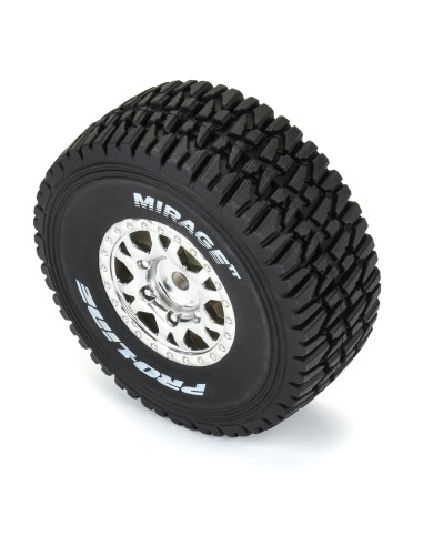 1-16 Mirage TT F-R Tires MTD 12mm Silver...