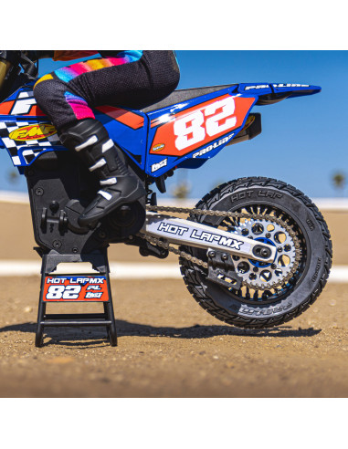1-4 Hot Lap MX S3 Rear Tire MTD Black Supermoto...