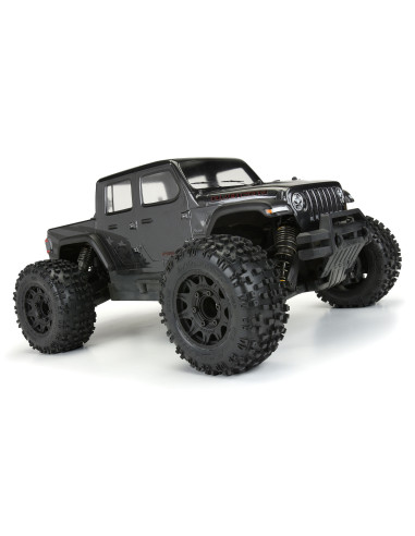 1-10 Jeep Gladiator Rubicon Clear Body: GRANITE