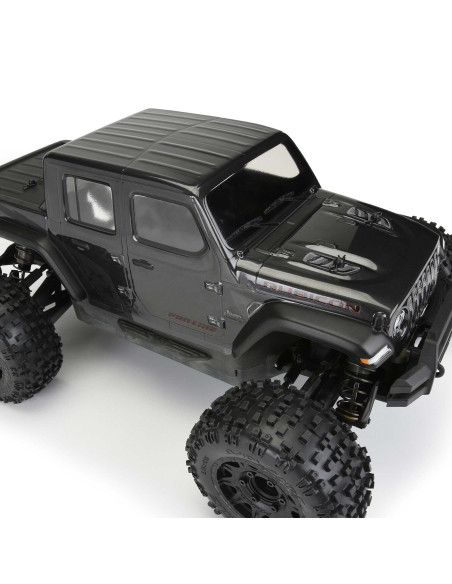1-10 Jeep Gladiator Rubicon Clear Body: GRANITE