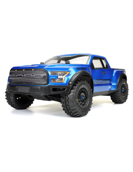1-10 2017 Ford F-150 Raptor True Scale Clear Body: Short Course