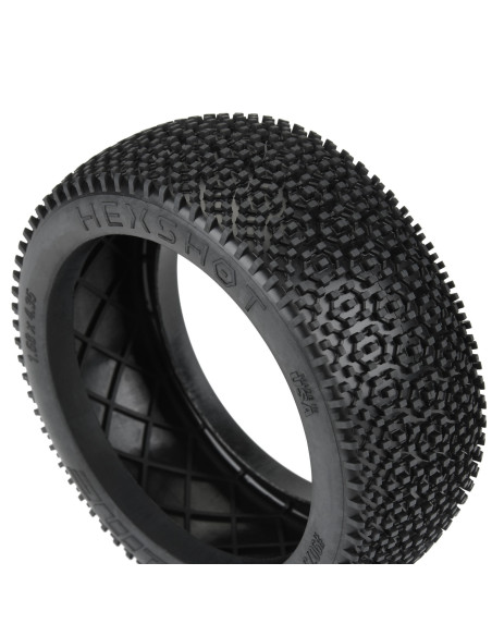 1/8 Hex Shot S3 Front/Rear Off-Road Buggy Tires (2)