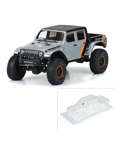 1-10 2020 Jeep Gladiator Clear Body 12.3"...