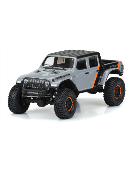 1-10 2020 Jeep Gladiator Clear Body 12.3" (313mm) Wheelbase Crwlrs