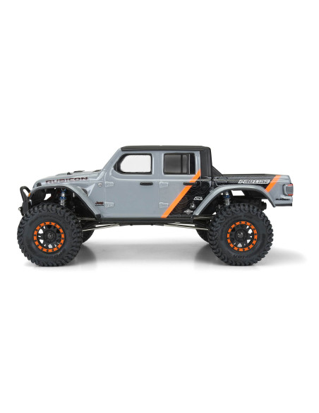 1-10 2020 Jeep Gladiator Clear Body 12.3" (313mm) Wheelbase Crwlrs