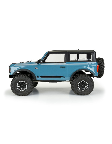 1-10 2021 Ford Bronco Clear Body Set 11.4" Wheelbase: Crawlers