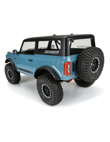 1-10 2021 Ford Bronco Clear Body Set 11.4"...