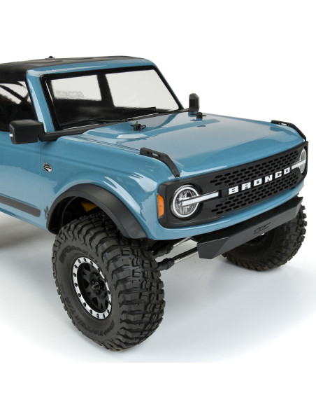 1-10 2021 Ford Bronco Clear Body Set 11.4" Wheelbase: Crawlers