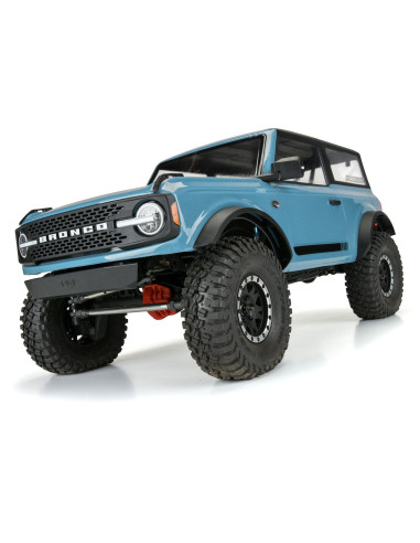 1-10 2021 Ford Bronco Clear Body Set 11.4"...