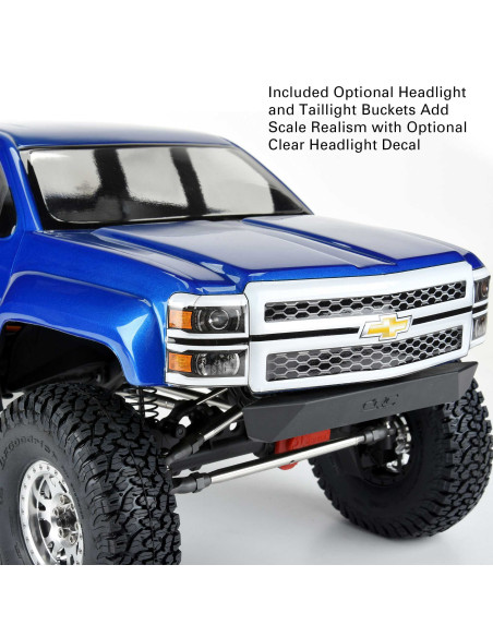 1-10 2015 Chevrolet Silverado Clear Body 13.9" WB