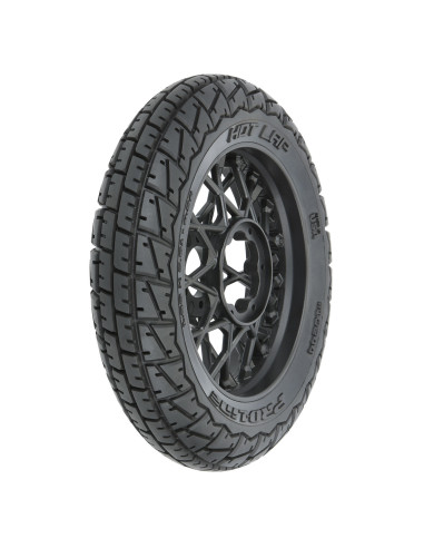 1-4 Hot Lap MX S3 Front Tire MTD Black...