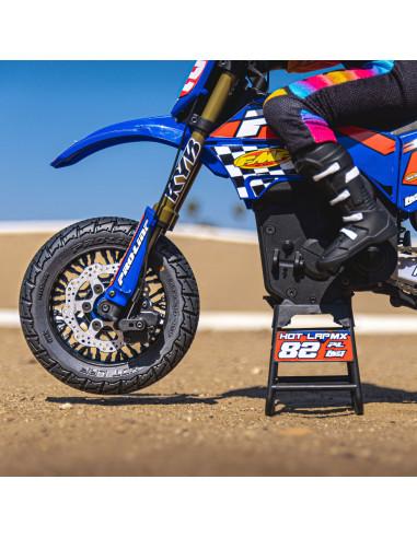 1-4 Hot Lap MX S3 Front Tire MTD Black...