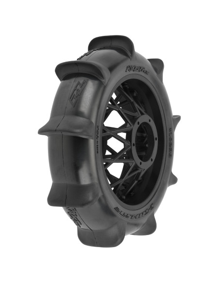 1-4 Roost MX Sand-Snow Paddle Rear Tire MTD Black (1): PROMOTO-MX
