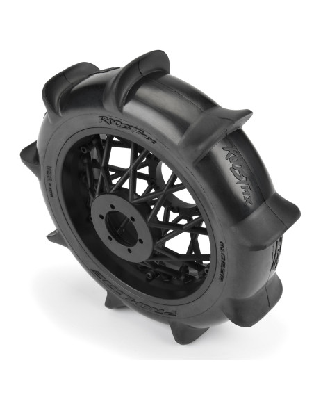 1-4 Roost MX Sand-Snow Paddle Rear Tire MTD Black (1): PROMOTO-MX