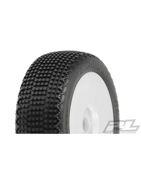 Pro-line - Lockdown X3 Pre-mounted 1/8 Buggy Tires (2) (White) PL9051-033