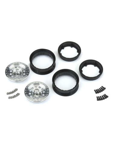 Rock shooter 1.9 alum bead-loc wheels crawlers f-r