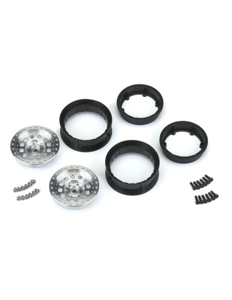 Rock shooter 1.9 alum bead-loc wheels crawlers f-r
