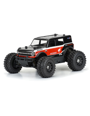 1/10 2021 Ford Bronco Clear Body: Granite  Vorteks