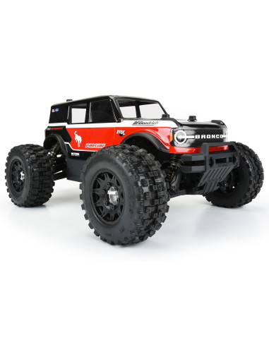 1/10 2021 Ford Bronco Clear Body: Granite  Vorteks