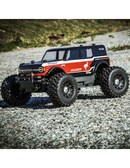 1/10 2021 Ford Bronco Clear Body: Granite  Vorteks