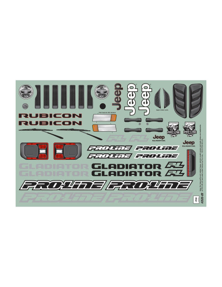 Jeep Gladiator Rubicon Clear Body
