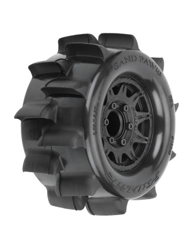 1-10 Sand Paw HP BELTED F-R 2.8" MT Tires MTD...
